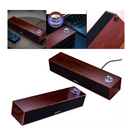 Miniatura 3 de Parlante Altavoz Portátil De Madera Plug